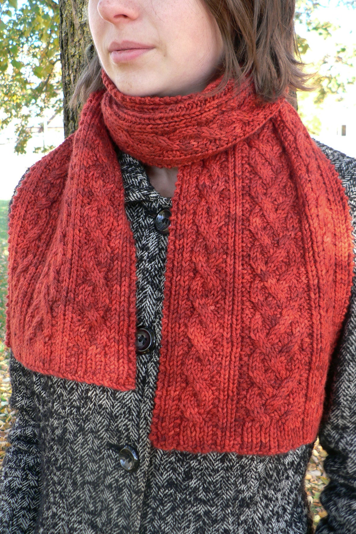 Knitting is my Yoga cowl knitting pattern - Sweet Paprika Designs